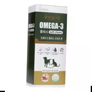 강아지껌 오메가3 플러스 소프트츄 5봉) 20p(4p