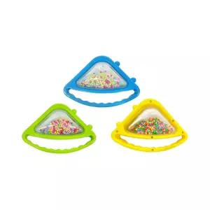 삼각 마라카스 3p 색상 랜덤/장난감 악기 연주 음악 놀이 멜로디 리듬 완구 아동 어린이 유아 아기 선물