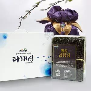 완도 곱창돌김 선물세트 200장(블랙라벨)