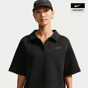 나이키 NSW 테크 플리스 여성 오버사이즈 폴로 II1263-010 국내매장판 42844971
