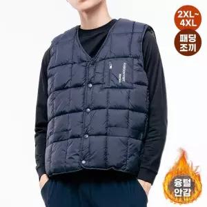 [기타]겨울 두툼한 전체융털 패딩조끼 (22535384)