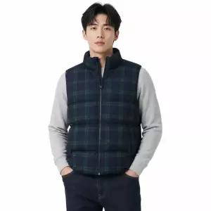 [리미드][리미드] 남성 한겨울 체크 웜업 패딩 조끼 2A-VEP-CHECK