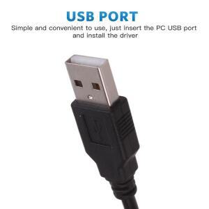 PS1 게임패드 PC USB 게임 컨트롤러 어댑터 변환기로