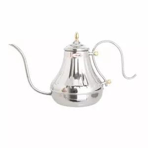 1L 클래식 주전자 커피 드립포트 스테인리스 실버
