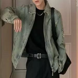 집업 데님 남자 자켓 청자켓 아우터 워싱 빈티지