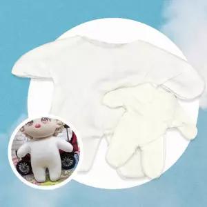 [느낌상점][느낌상점] 10CM 인형 이염 방지 슈트 20CM인형 솜깅이 오염방지 옷 아이돌  무속성 보호 (42300