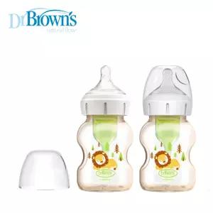 닥터브라운 젖병 와이드넥 데코 PPSU 라이온 150ml(2P) 치타 270ml(2P)