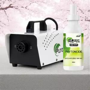 카진 퓨어포그 연무기 탈취제 + 전용액 세트 500ml 1세트