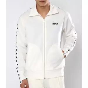 GOLDEN GOOSE 추가생산 화이트 스타 트랙 자켓 GMP00875 P000520 81347 4159550