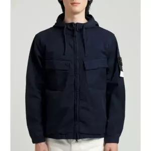 STONE ISLAND 42610 Supima CotTON Twill Stretch-TC Hooded Jacket 801542610 V0020 수피마 코튼 트윌