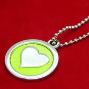 [신우]강아지 펜던트 인식표 하트 이름표 표식 산책 외출