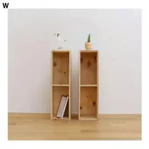 삼나무책장 삼나무슬림 원목책장 DIY2단책장 DIY책장 조립책장 고급