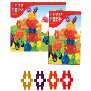살림마켓 사각블럭 378PCS 어린이블럭쌓기