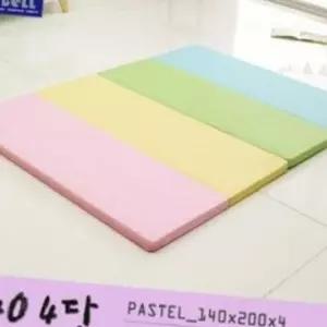 (다올)폴더매트 베이직라인 파스텔 140 4단(140 x 200 4) 어린이 유아용 접이식 바닥