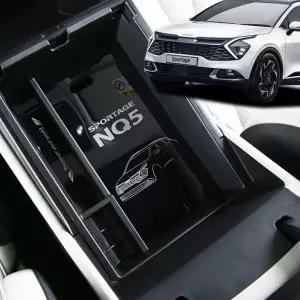(다올)스포티지 NQ5 전용 콘솔 트레이 차량용 수납함 정리