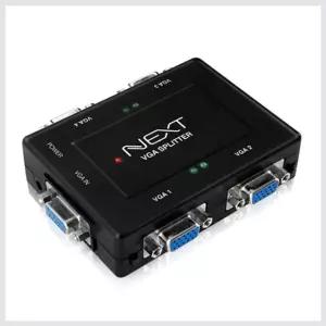 RGB 모니터분배기 1대4 VGA DVI영상신호겸용지원
