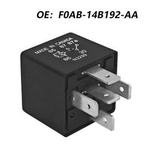 2Pcs P6SDT FOAB-14B192-AA 자동차 릴레이-5핀 40A 12VDC, 포드용 교체 전기 시스템 릴레이
