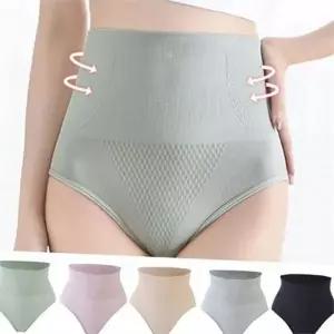 여성 임산부 팬티 여성 임산부 속옷 통기성 메쉬 임신 출산 만삭 초기 웨이스트 무압