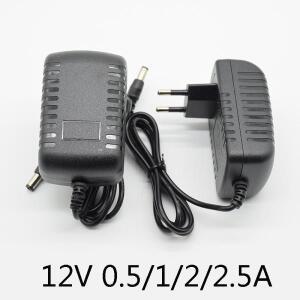 AC100-240V DC 12V 0.5A/1A/1.5A/2A/2.5A 변환기 전원 어댑터 충전기 공급 장치 LED 조명 스트립 EVD CCTV