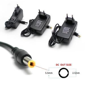 전원 어댑터 DC 5V 6V 8V 9V 10V 12 V 1A 2A 3A, 220V-12 5 6 8 9 공급 스위칭 EU US 플러그 Led 램프