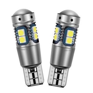 2pcs 고품질 t10 w5w 최고 밝은 3030 led 차 실내 독서 돔 빛 감적 램프 168 194 자동 쐐기 주차 전구