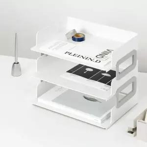 시스템 트레이 와이드 3Pack_3단 A4 오픈형 서류받이