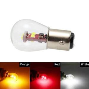 자동차 LED BAU15S PY21W BA15D 1157 P21/5W R5W R10W 방향 지시등 브레이크 전구 램프 12V