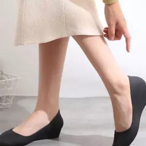 (다올)여성 뾰족코 미들힐 웨지힐 구두 1P 셔링 펌프스힐