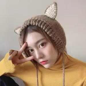 오너클랜 니트 귀도리 여자 귀덮개 귀도리 겨울 패션귀도리 머리띠귀도리 니트귀도리 겨울귀마개