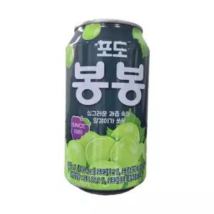 해태 포도봉봉 주스 과채 340ml 24입 [aFILEXS]