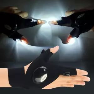LED 글러브라이트 LED낚시장갑 야간작업 밴드형