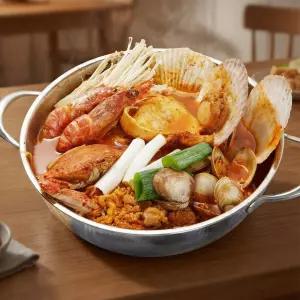푸짐한 해물탕 1kg 횟집 전문점 회식용 국물용