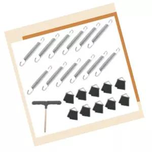 트램폴린 부품세 9cm B 1set 렌플린용품 펄린 점핑 운동 도구 기구 유산소 실내 방방이 퐁퐁 프램