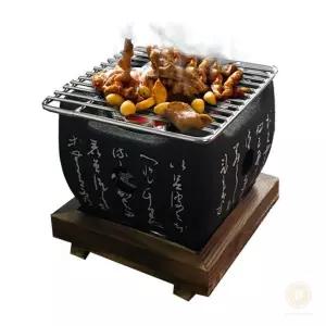스토어-소유몰 일본화로 고체연료 숯불 화롯불 소형 야외화로
