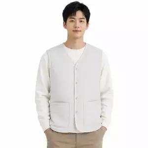 [리미드] 남성 국내제작 경량 양털 누빔 조끼 5C-VEW-Q046