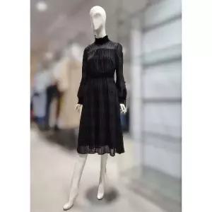 일부수량 SI밸벳배색 마른모패턴 원피스SLOAX2551 2795788