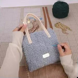 코바늘 가방 뜨기 만들기 DIY 키트 손뜨개 3종/뜨개질