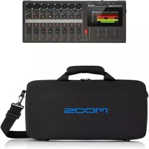 세트 구매 ZOOM R20 16트랙 멀티트랙 레코더 및 전용 휴대용 가방