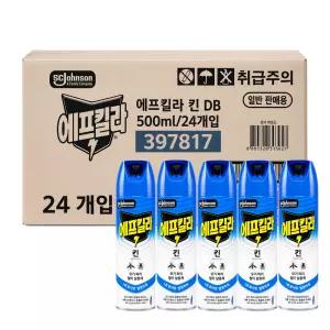 에프킬라 에어졸킨500ml x 24개 1박스 스프레이 파리 모기약 살충제