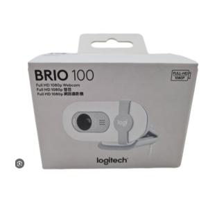 로지텍 BRIO 100 웹캠 (정품) (OFFWHITE) /밀알