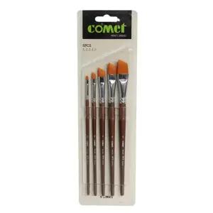 COMET-972 5본 구성붓세트/서예/붓/먹물/도구/세트/연습/필통/서예겸호필/고급/기본/기초/대형