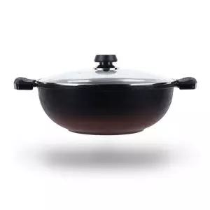 [HS라이프]후라이팬 프라이팬 주방 국산 알루미늄 인덕션 IH 수려 멀티팬 궁중팬 웍 32cm
