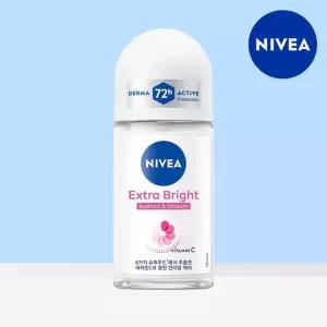 (eTV)니베아 데오드란트 롤온 엑스트라 브라이트 50ml 1개