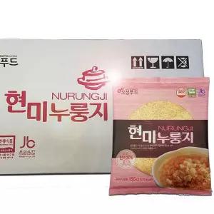 오성푸드 현미누룽지 150gx20봉 아침 밥 대용식 쌀밥 노인