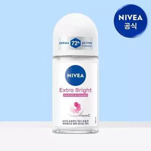 [니베아] 데오드란트 롤온 엑스트라 브라이트 50ml 1개