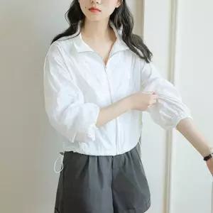 여성 간절기 아우터 바스락 바람막이 (10783014A)