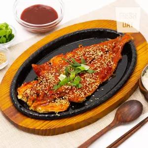 비건 소스 강원도 대관령 눈마을 황태 양념구이 2미 (440g)
