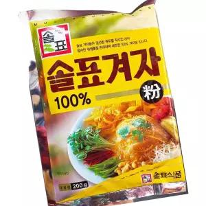 솔표 겨자 가루 200g 10개 겨자분 분말 소스 양념