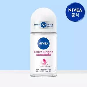 [니베아] 데오드란트 롤온 엑스트라 브라이트 50ml 1개[36047984]