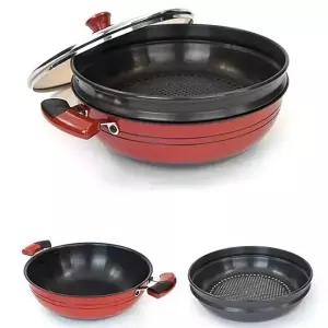 키친아트 냄비 신비2단찜기 28cm